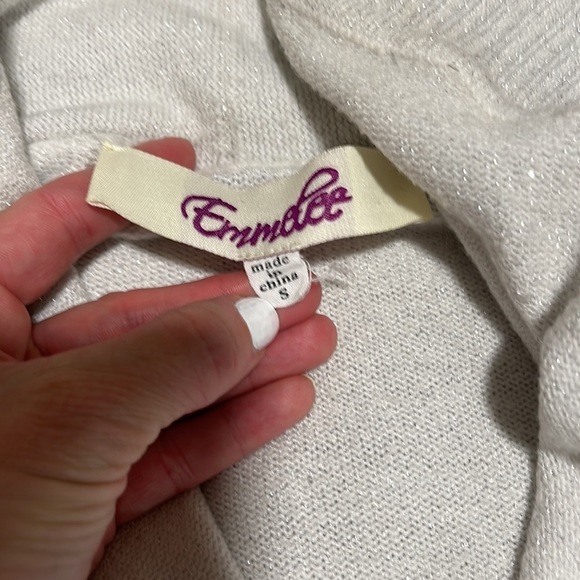 Open front Metallic cardigan S - Picture 3 of 3